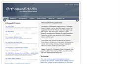 Desktop Screenshot of orthopaedicindia.com